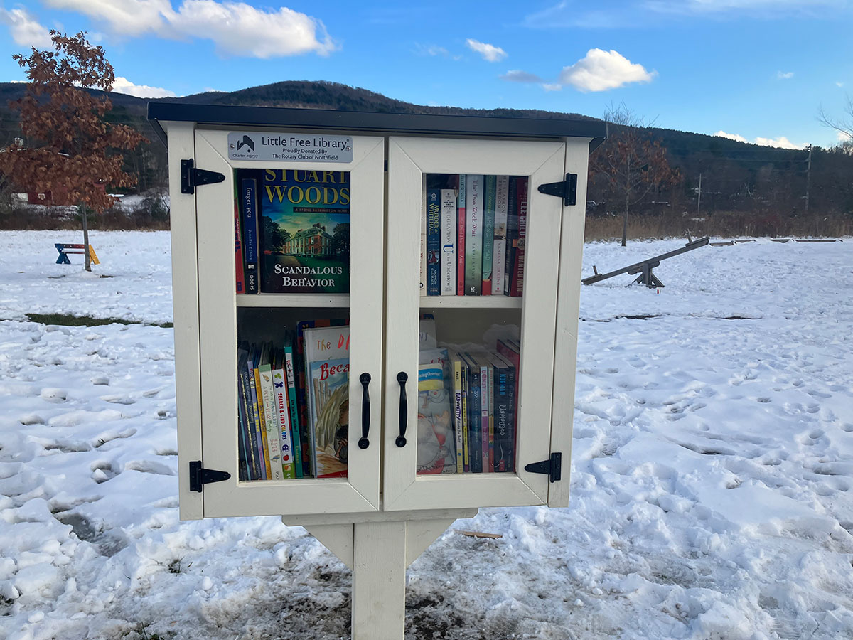New Little Free Library at the Dog River Park!